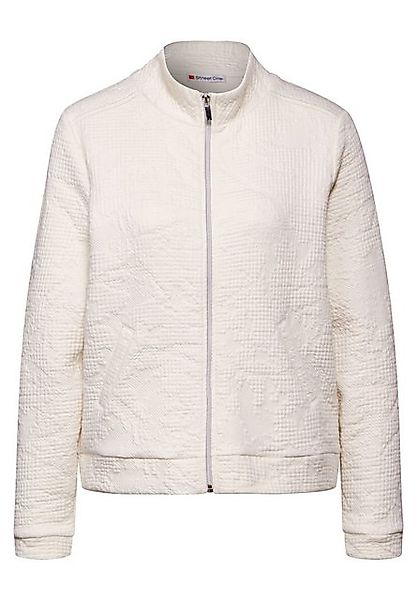 STREET ONE Langarmshirt Strukturjacke günstig online kaufen