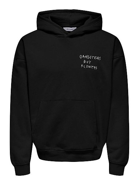 ONLY & SONS Hoodie loose fit Kängurutasche Kapuze langarm ONSAARON VTG HOOD günstig online kaufen