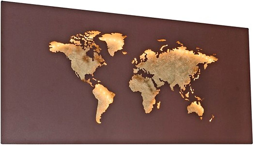 Paul Neuhaus LED Wandleuchte »MAP«, 1 flammig, Leuchtmittel LED-Board   LED günstig online kaufen