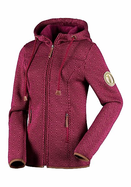 LASCANA ACTIVE Fleecejacke mit Kapuze Trekkingjacke mit Kapuze günstig online kaufen