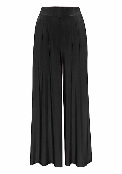 Buffalo Palazzohose mit Seitennahttaschen, leichte Sommerhose, Wide-Leg günstig online kaufen