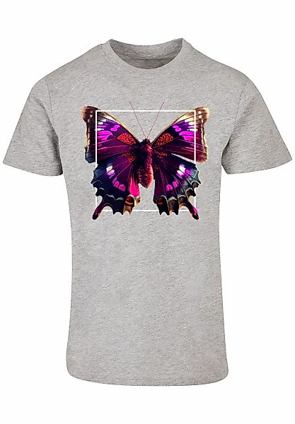 F4NT4STIC T-Shirt "Pink Schmetterling TEE UNISEX", Print günstig online kaufen