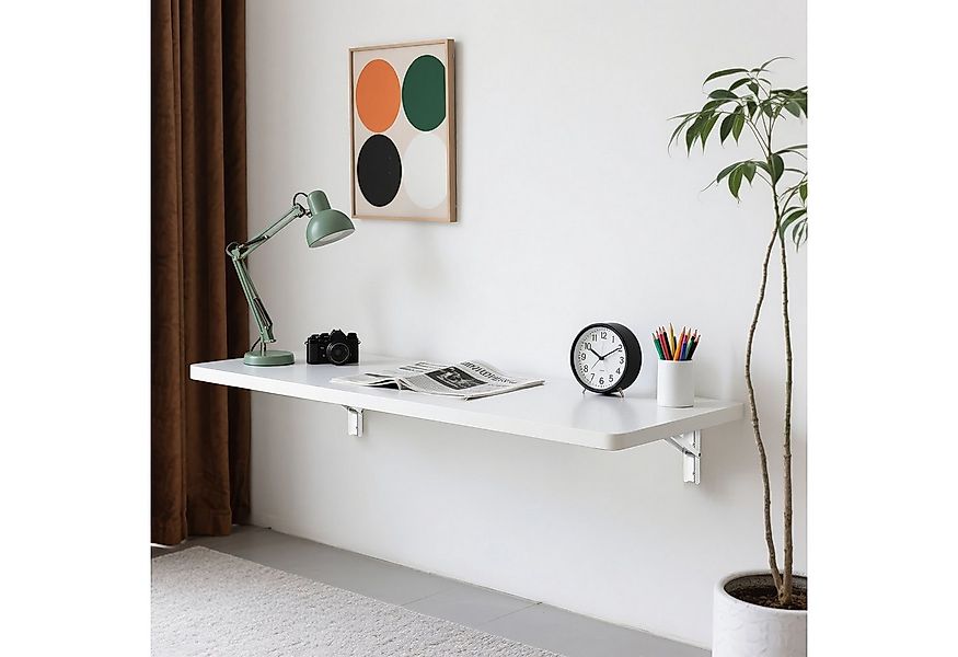 BlingBin Klapptisch Wandklapptisch 80x40cm klappbarer Esstisch, Schreibtisc günstig online kaufen