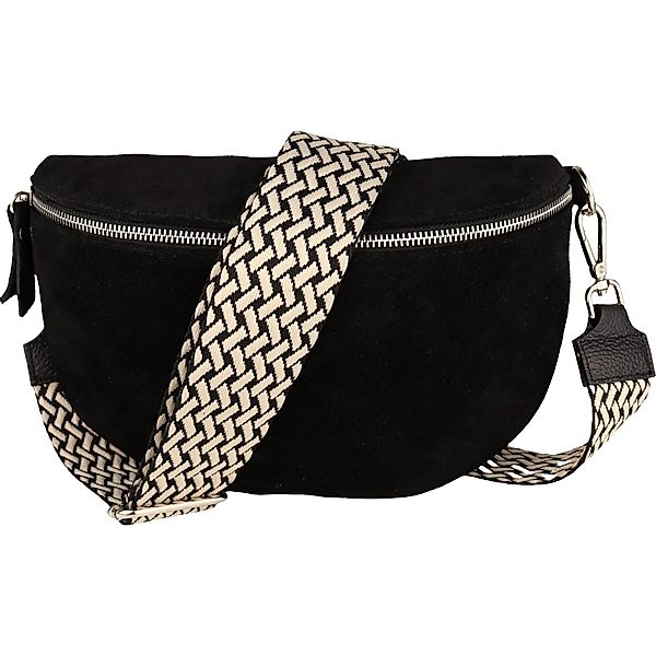 MIRROSI Bauchtasche Damen, Veloursleder, Made in günstig online kaufen
