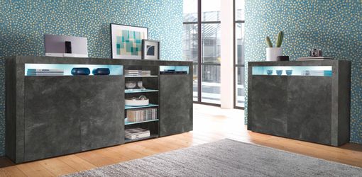 borchardt Möbel Highboard "Santa Fe" Breite 200 cm günstig online kaufen
