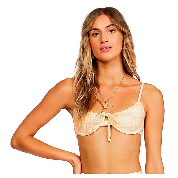 Billabong Pretty In Plaid Underwire Bikini Oberteil S Multi günstig online kaufen