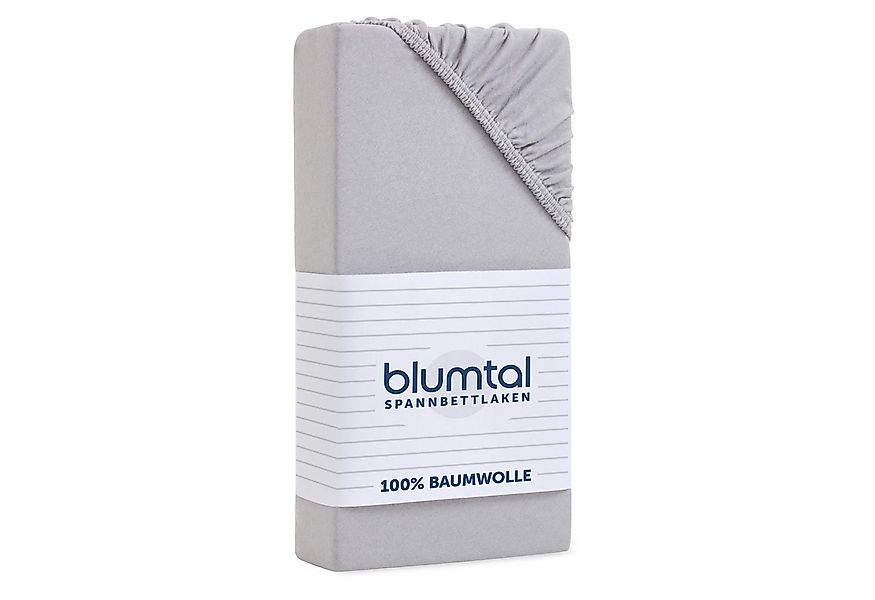 Blumtal Spannbettlaken Blumtal Basics 100% Baumwolle, Baumwolle, Gummizug: günstig online kaufen