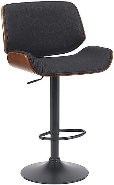 CLP Barhocker Beverley, Stoffbezug, Bugholzrahmen, Metallgestell günstig online kaufen