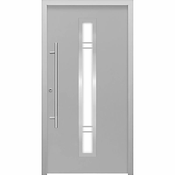 Sicherheits-Haustür ThermoSpace Prime Palermo RC2 Komfort Grau 100 x 210 cm günstig online kaufen