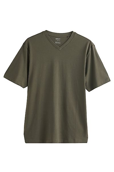 Next T-Shirt Essential T-Shirt mit V-Ausschnitt günstig online kaufen
