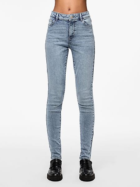 pieces Skinny-fit-Jeans PCDANA MW SKINNY JEANS günstig online kaufen