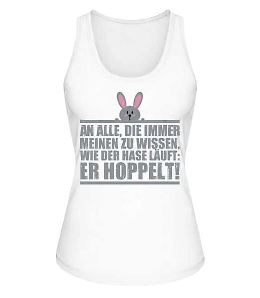 Der Hase Hoppelt · Frauen Bio Tank-Top Stanley Stella günstig online kaufen