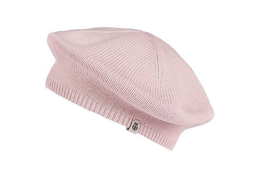 Roeckl Strickmütze Essential Baske Feinstrickmütze mit Rippbündchen günstig online kaufen