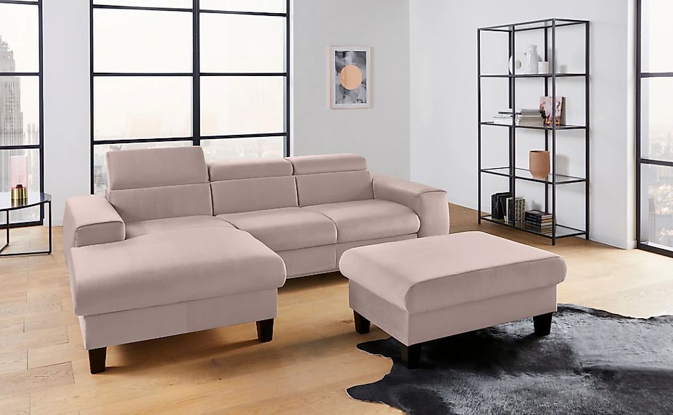 COTTA Polstergarnitur "Morven L-Form", (Set), Set bestehend aus: Ecksofa mi günstig online kaufen