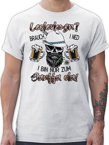 Shirtracer T-Shirt Lederhose Spruch Lausbua Bayrisch günstig online kaufen