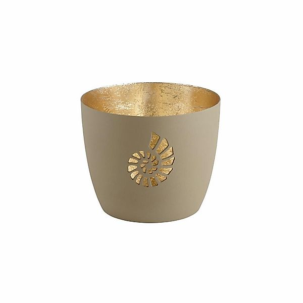Giftcompany Windlicht Madras Muschel M sandstone, günstig online kaufen