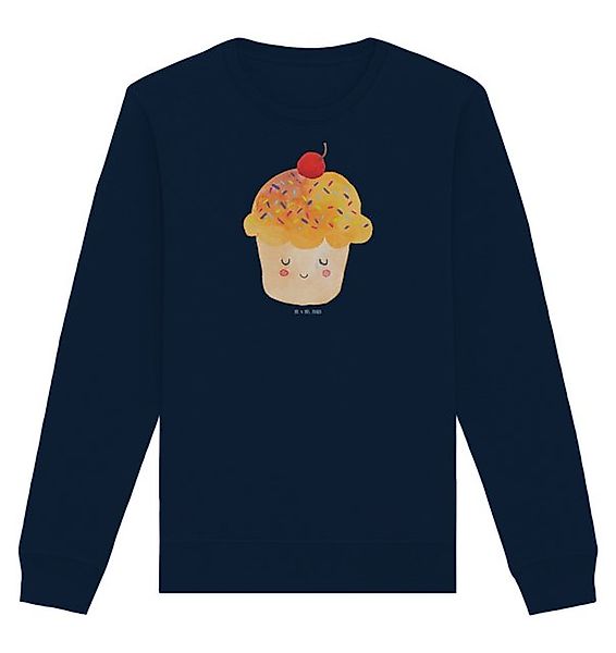 Mr. & Mrs. Panda Longpullover Cupcake Größe XL - French Navy - Geschenk, Sw günstig online kaufen