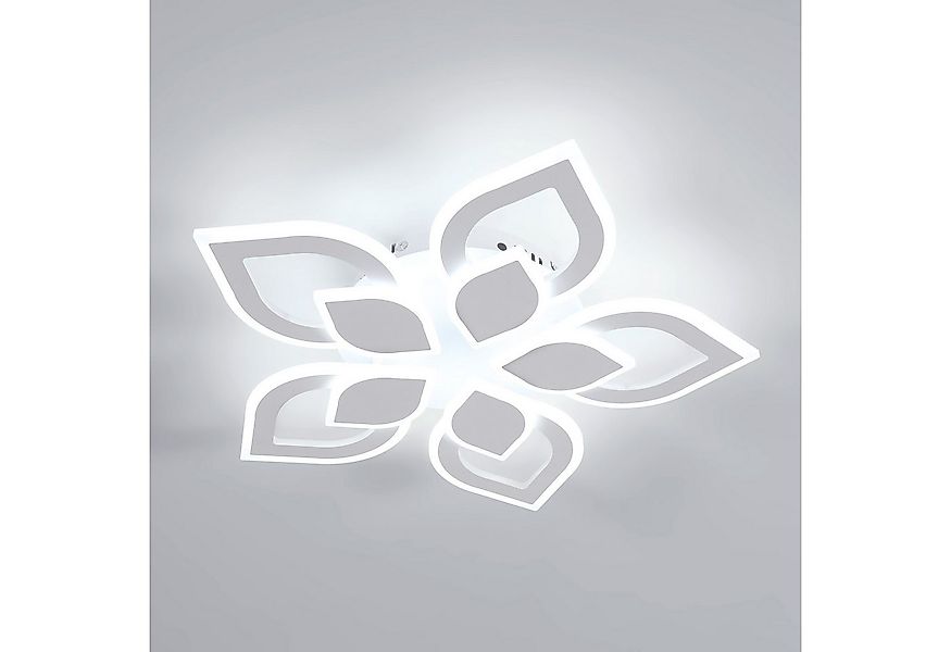 Goeco Deckenleuchte Acryl Deckenleuchte, 5-flammige Blumen-Deckenleuchte, 5 günstig online kaufen
