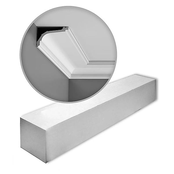 ORAC DECOR C220 LUXXUS Zierleisten 1 Karton Set 15 Stuckleisten 30 m Weiß günstig online kaufen