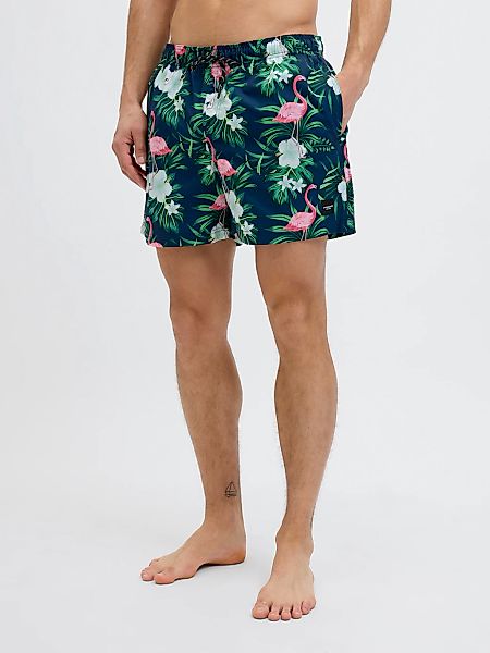 Jack & Jones Badeshorts "JPSTMAUI JJSWIM NOVELTY AOP AKM SN" günstig online kaufen