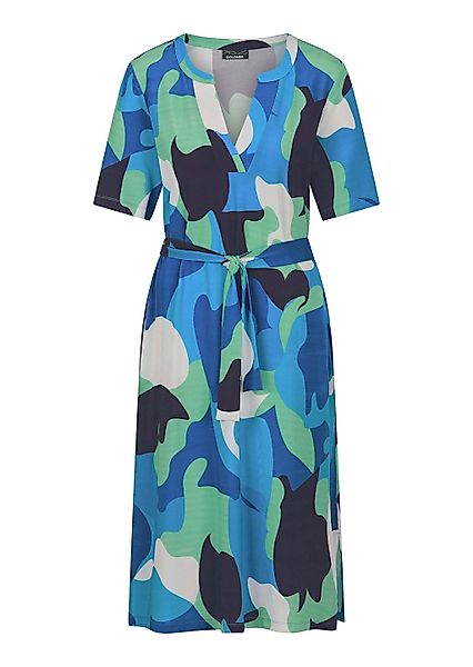 GOLDNER Sommerkleid "Kurzgröße Druckkleid mit organischem Muster" Taschen i günstig online kaufen