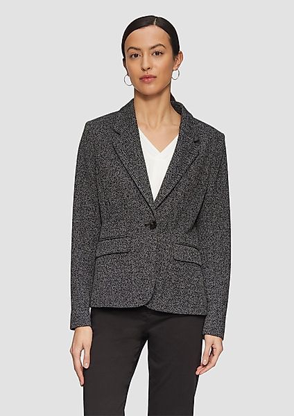 s.Oliver Jackenblazer Indoor-Blazer Schmal geschnittener Blazer günstig online kaufen
