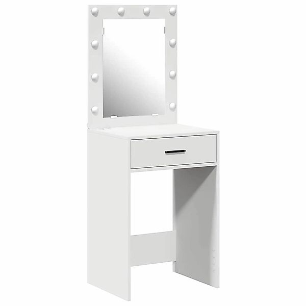 vidaXL Schminktisch mit Schubladen Weiß 50 x 41 x 135 cm Holzwerkstoff 8650 günstig online kaufen