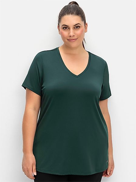 Sheego Trainingsshirt Funktionsshirt günstig online kaufen