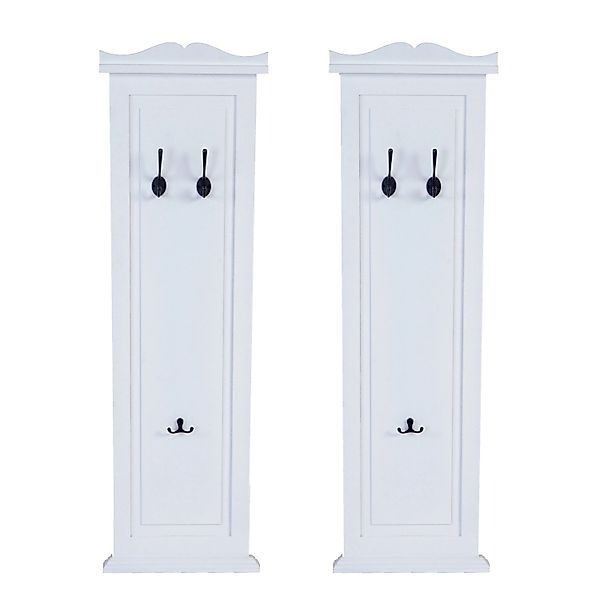 MCW Garderobenpaneel T33-2 (Set, 2er), Hochwertig Kleiderhaken auf dem Pane günstig online kaufen