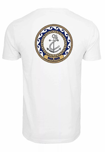 MisterTee Kurzarmshirt "MisterTee Damen Ladies Moin Moin Tee", (1 tlg.) günstig online kaufen