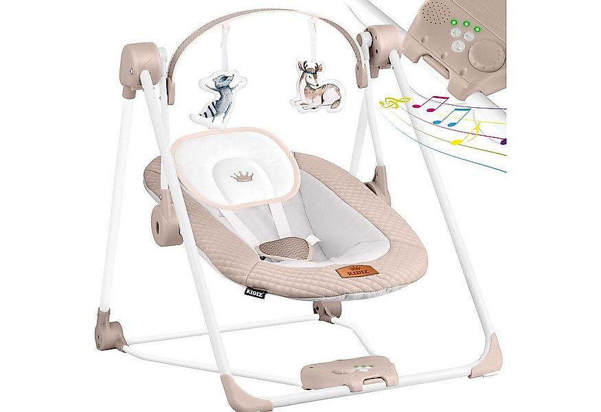 KIDIZ Babywippe, Babywippe Babyschaukel mit Geschwindigkeitseinstellungen günstig online kaufen