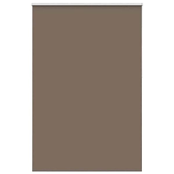 vidaXL Verdunkelungsrollo Kaffeebraun 150x210cm Stoffbreite 146,6 cm 401106 günstig online kaufen