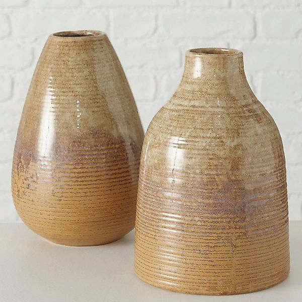 Boltze Vasen Elikia Vase 19 cm sortiert (1 Stück) günstig online kaufen