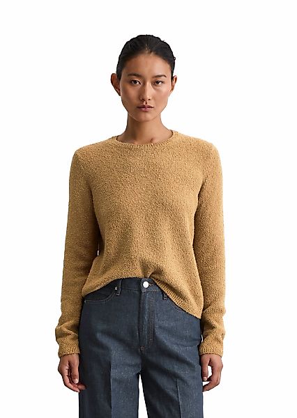 Marc OPolo Rundhalspullover "aus Bouclé-Garn" günstig online kaufen