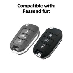 mt-key Schlüsseltasche Autoschlüssel Hardcover Schutzhülle Metallic günstig online kaufen