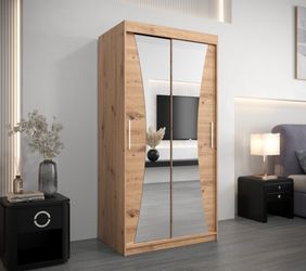 ABIKS MÖBEL Schwebetürenschrank MONACO Schlafzimmerschrank - günstig online kaufen