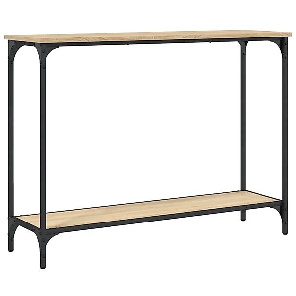 vidaXL Beistelltisch Konsolentisch Sonoma-Eiche 101x30,5x75 cm günstig online kaufen
