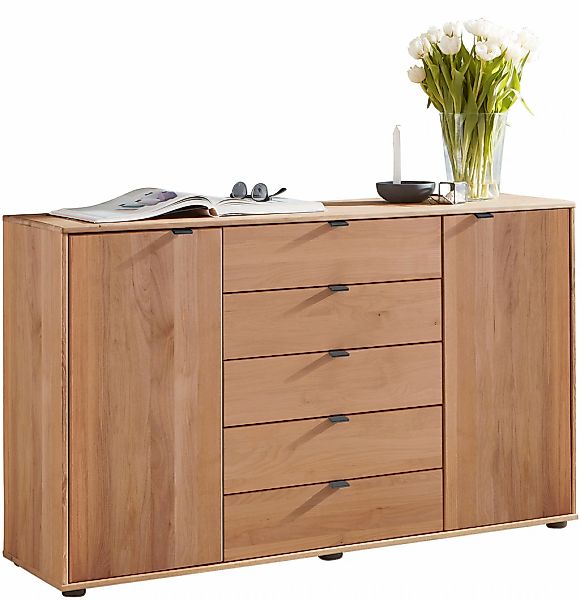 WIEMANN Kombikommode "Cardiff Sideboard, Wäscheschrank, teilmassiv Erle, mi günstig online kaufen