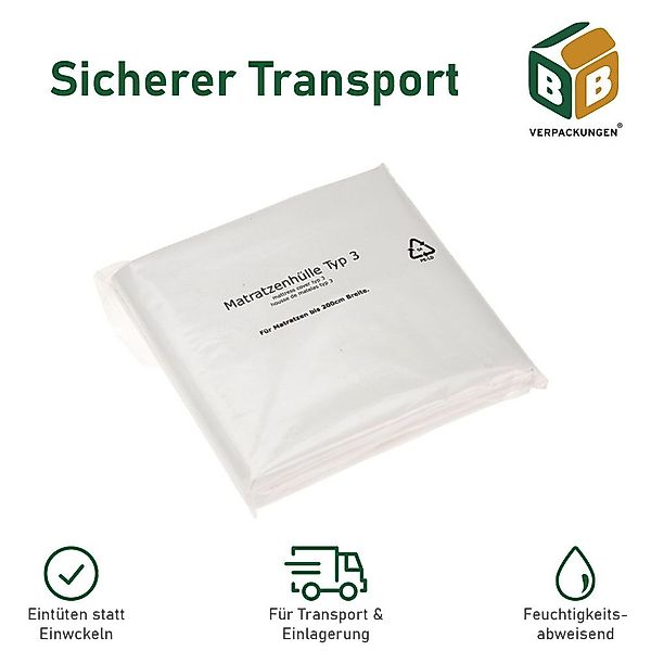 Matratzenschutzbezug Matratzenhülle Typ 3 BB-Verpackungen, 2300 günstig online kaufen