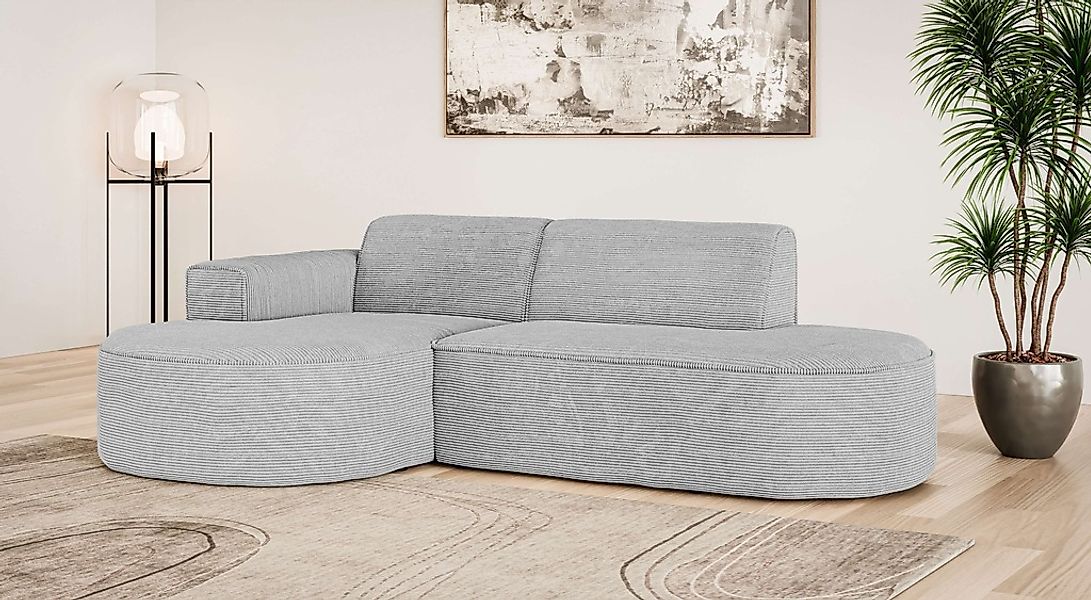 OTTO home Ecksofa "ADELLA XL Design-Sofa mit Recamiere rechts/links, 263/15 günstig online kaufen
