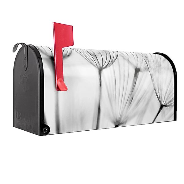 Banjado Amerikanischer Briefkasten Schwarz 48x22x16cm US Mailbox Letterbox günstig online kaufen