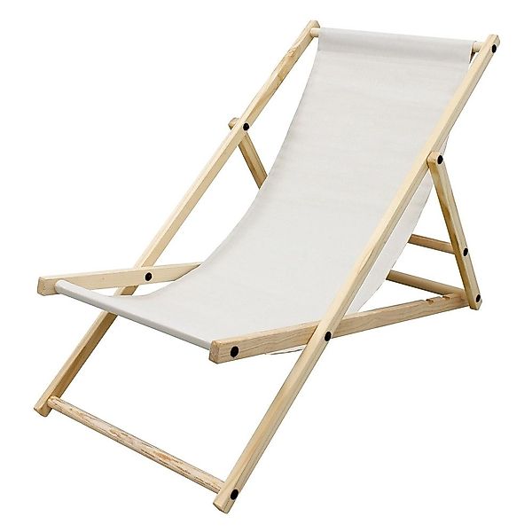 ECD Germany Gartenliege Holz Beachstuhl klappbarer günstig online kaufen