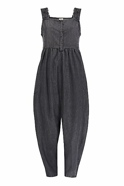 Turtledove London Jumpsuit "Alice Denim Smocking Strap Jumpsuit Damen" günstig online kaufen