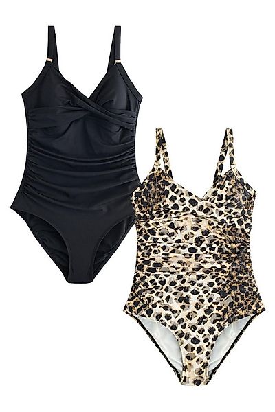 Next Badeanzug Figurformende Badeanzüge, 2er-Pack (2-St) günstig online kaufen