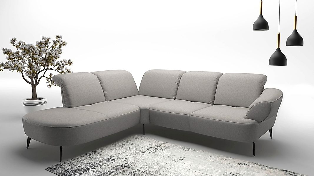 sit&more Ecksofa "Dance, L-Form, inkl. Sitztiefenverstellung", inkl. Click& günstig online kaufen