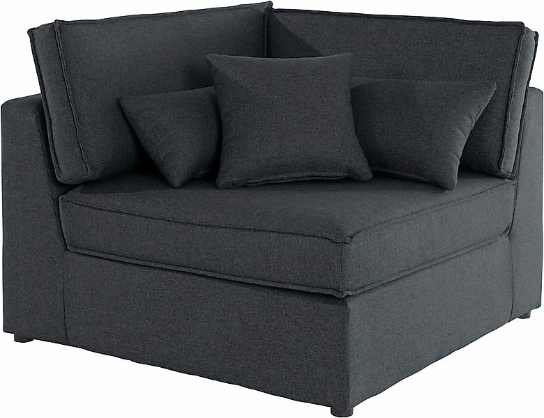 OTTO home Sofa-Eckelement "Florid" Teil eines Modulsofas, fester Sitzkomfor günstig online kaufen