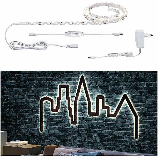 Paulmann "FlexLED LED Strip 3D 1,5m 5W 320lm/m 60 LEDs/m 3000K 6VA" günstig online kaufen