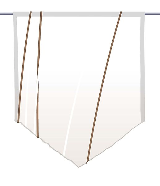 gardinen-for-life Scheibengardine Linea cappuccino up dark günstig online kaufen
