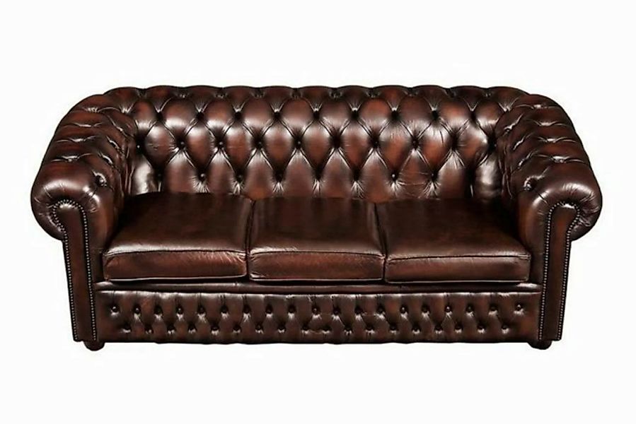 JVmoebel 3-Sitzer Chesterfield Design Luxus Polster Sofa Couch Garnitur Led günstig online kaufen