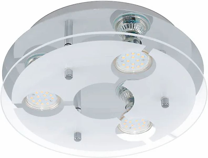 EGLO LED Deckenleuchte »CABI«, 3 flammig, Leuchtmittel GU10   LED wechselba günstig online kaufen